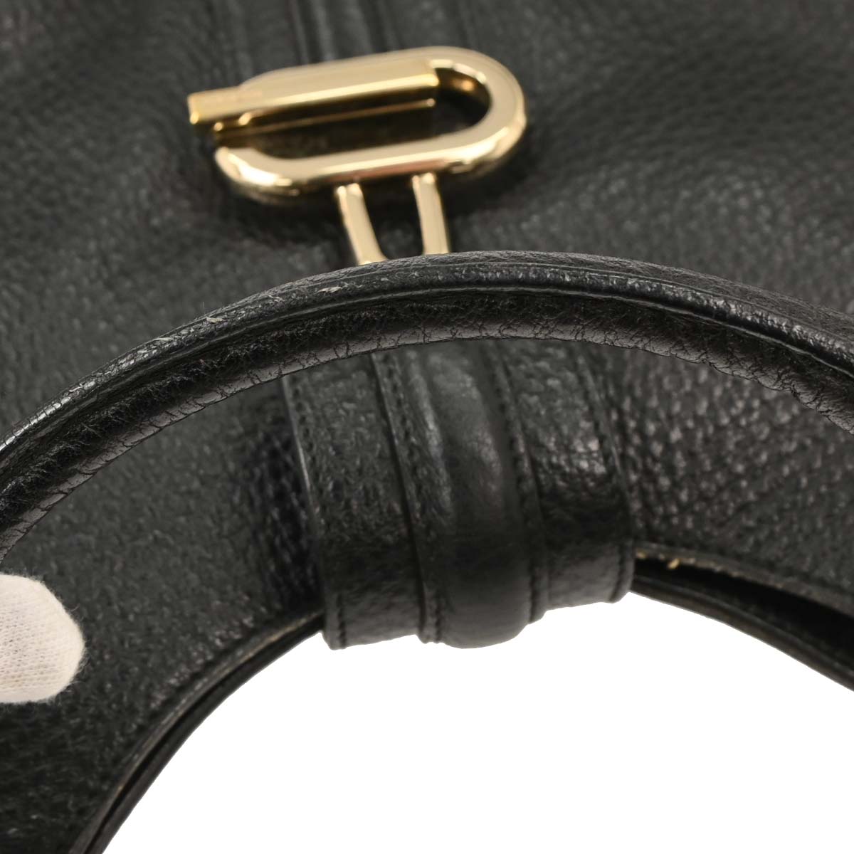 Gucci Black Leather Handbag