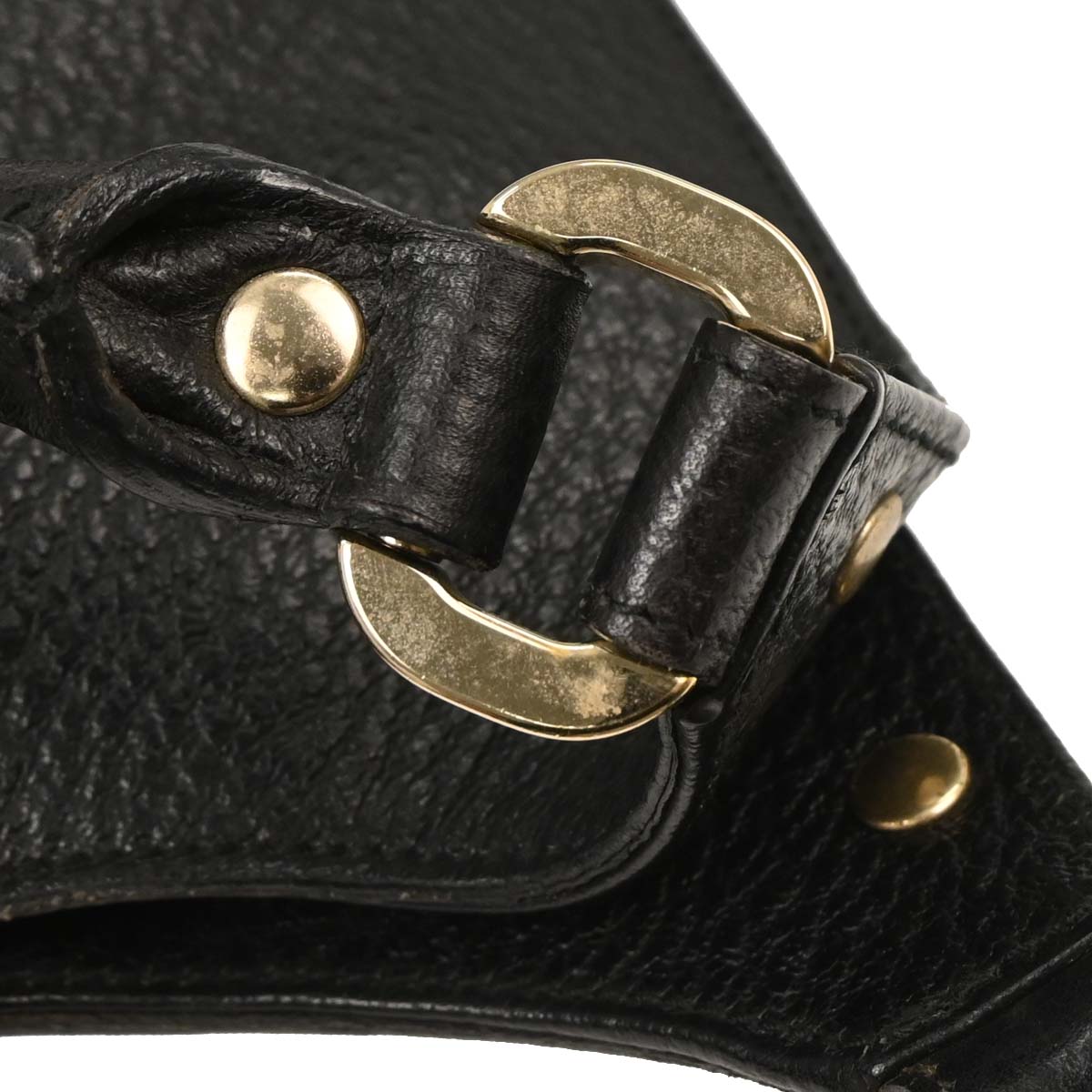 Gucci Black Leather Handbag