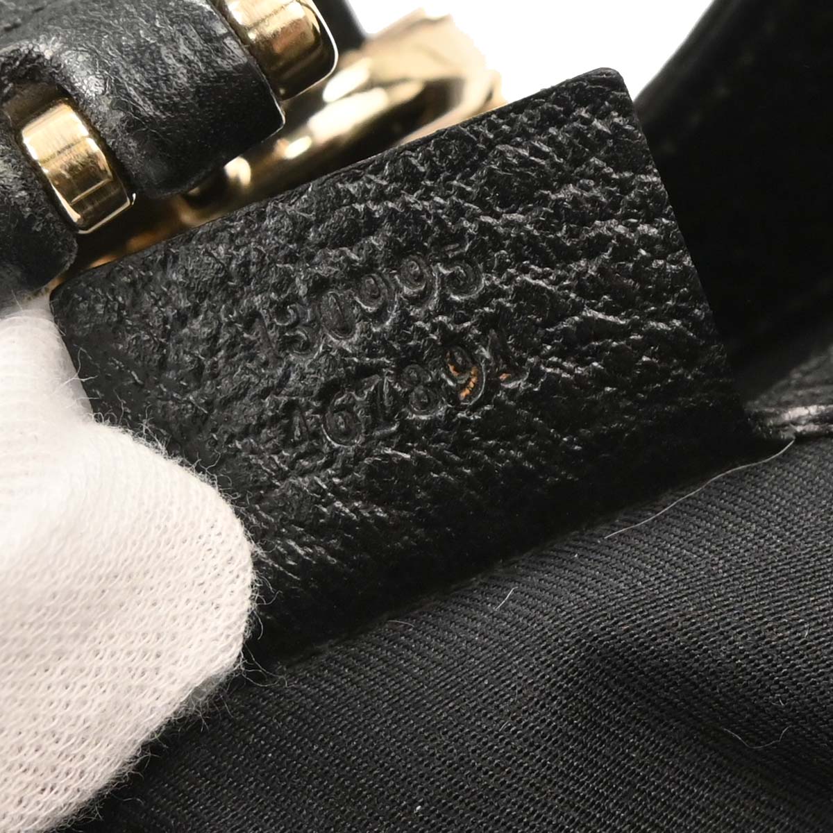 Gucci Black Leather Handbag