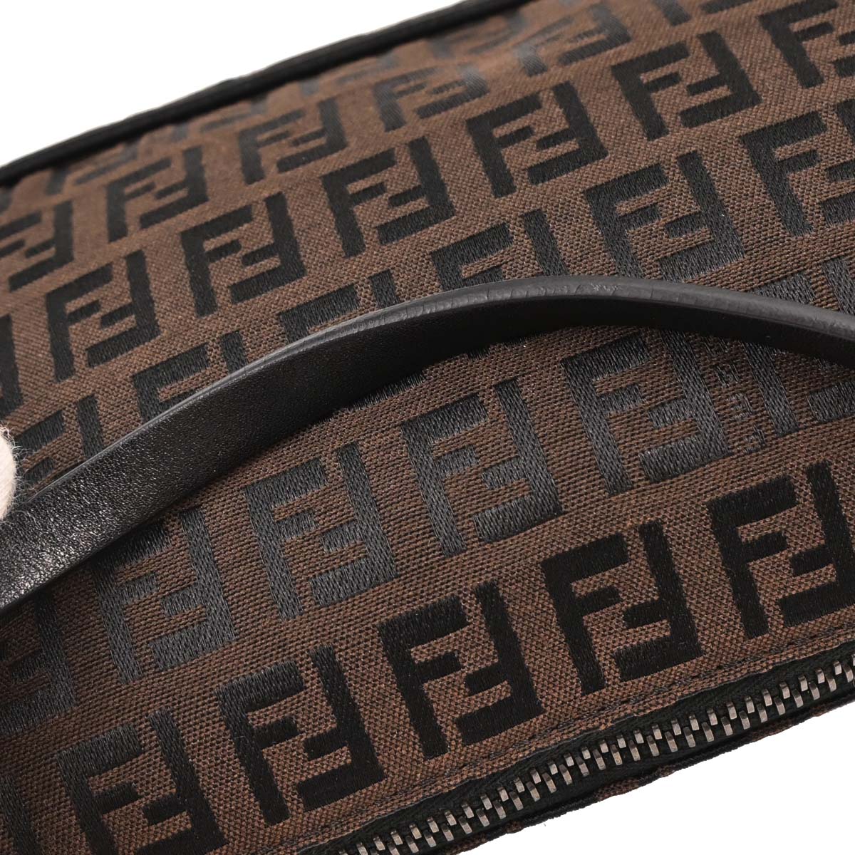 Fendi Brown Zucchino Handbag