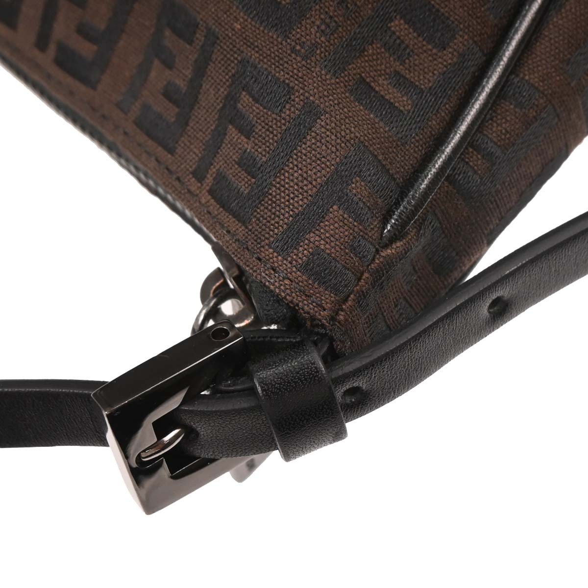 Fendi Brown Zucchino Handbag