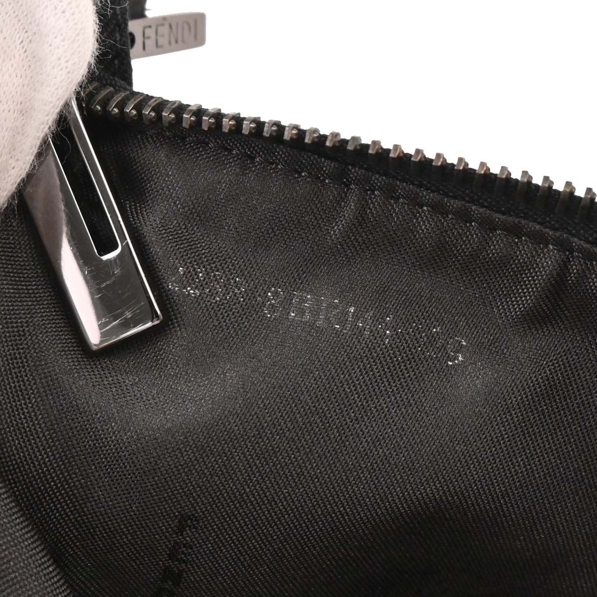 Fendi Brown Zucchino Handbag