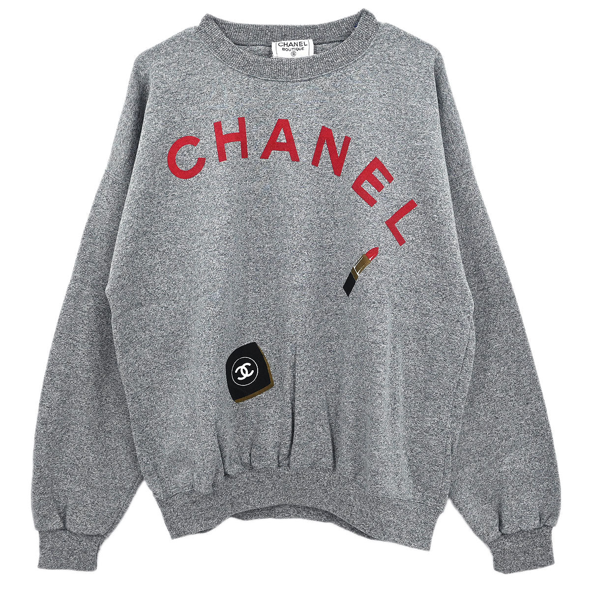 Chanel Sweatshirt Gray SAISON01 #L – AMORE Vintage Tokyo