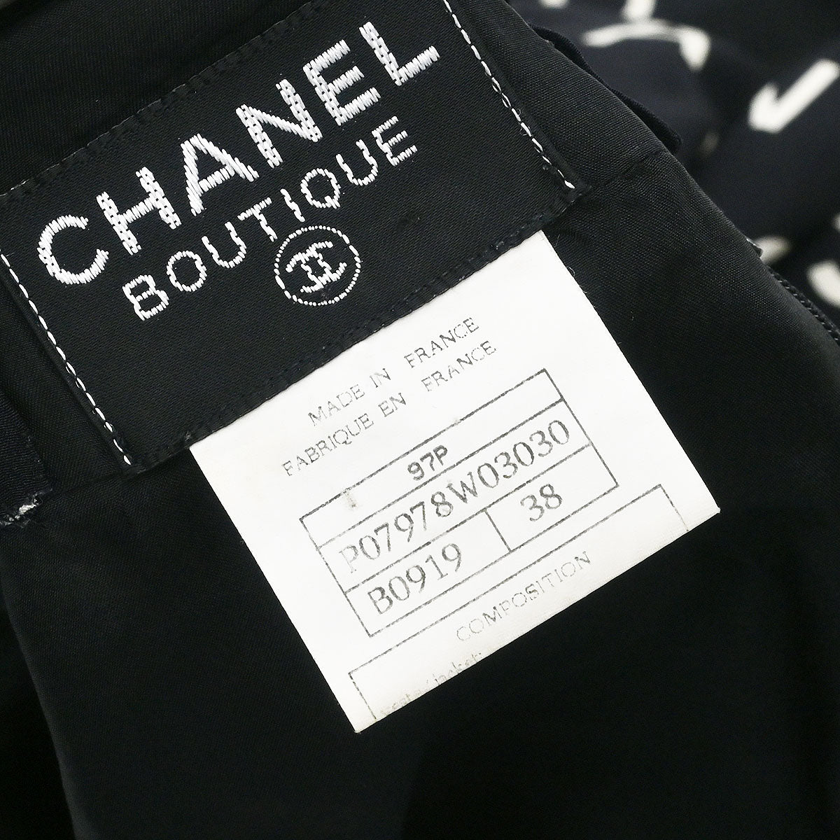 Chanel 1997 Sleeveless Dress Black #38
