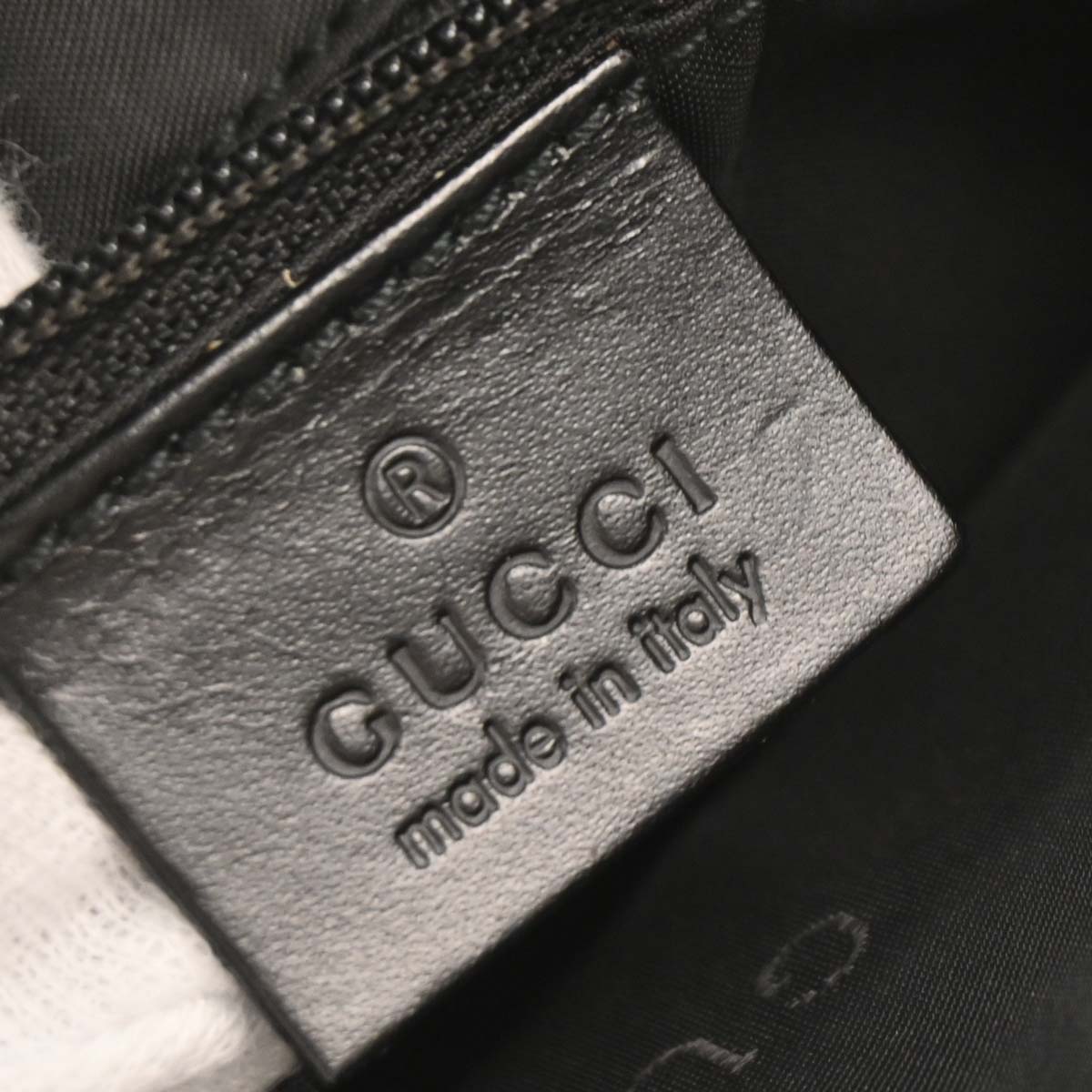 Gucci Black Nylon Handbag