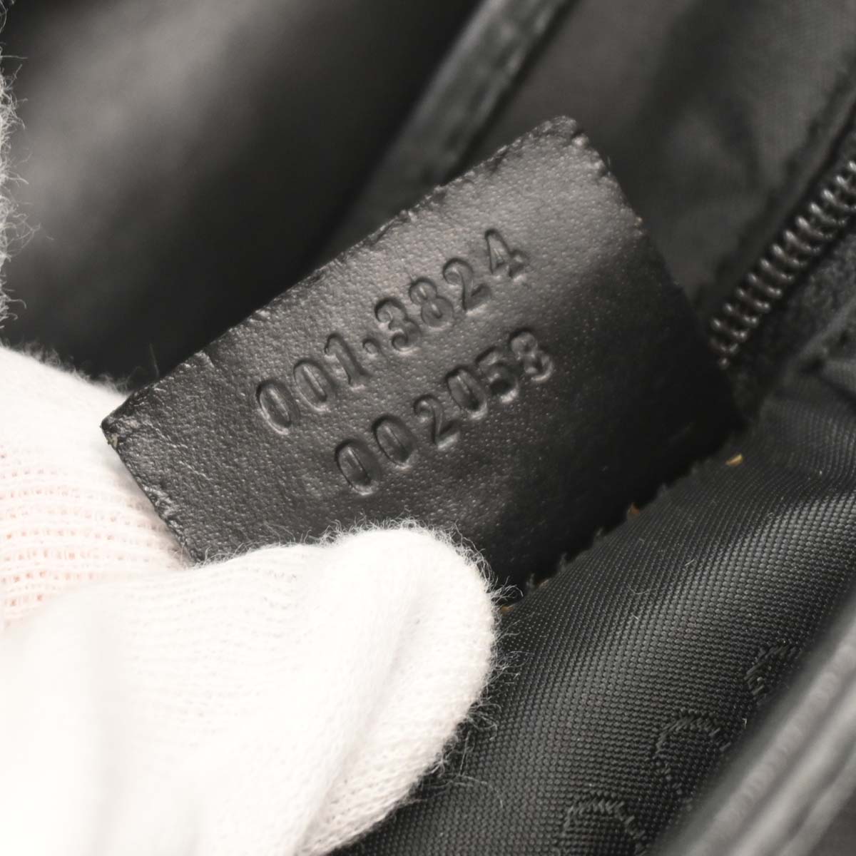 Gucci Black Nylon Handbag