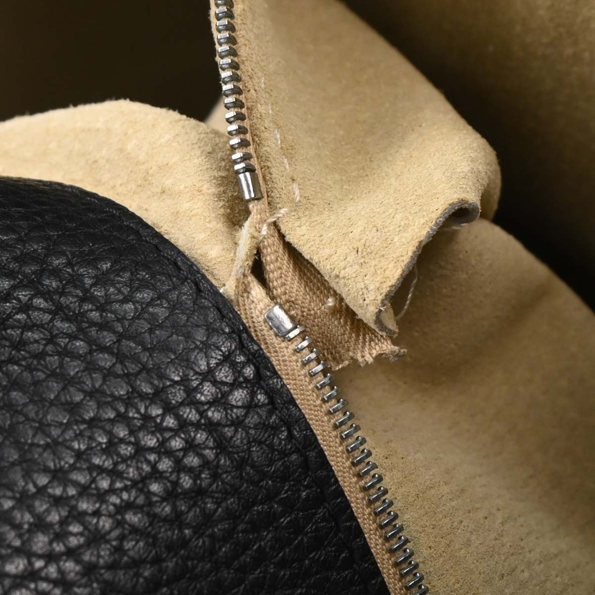 Fendi Black Leather Selleria Shoulder Bag