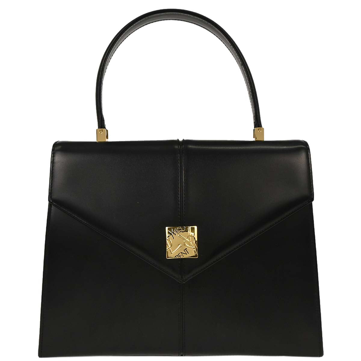 Yves Saint Laurent Black Leather Handbag