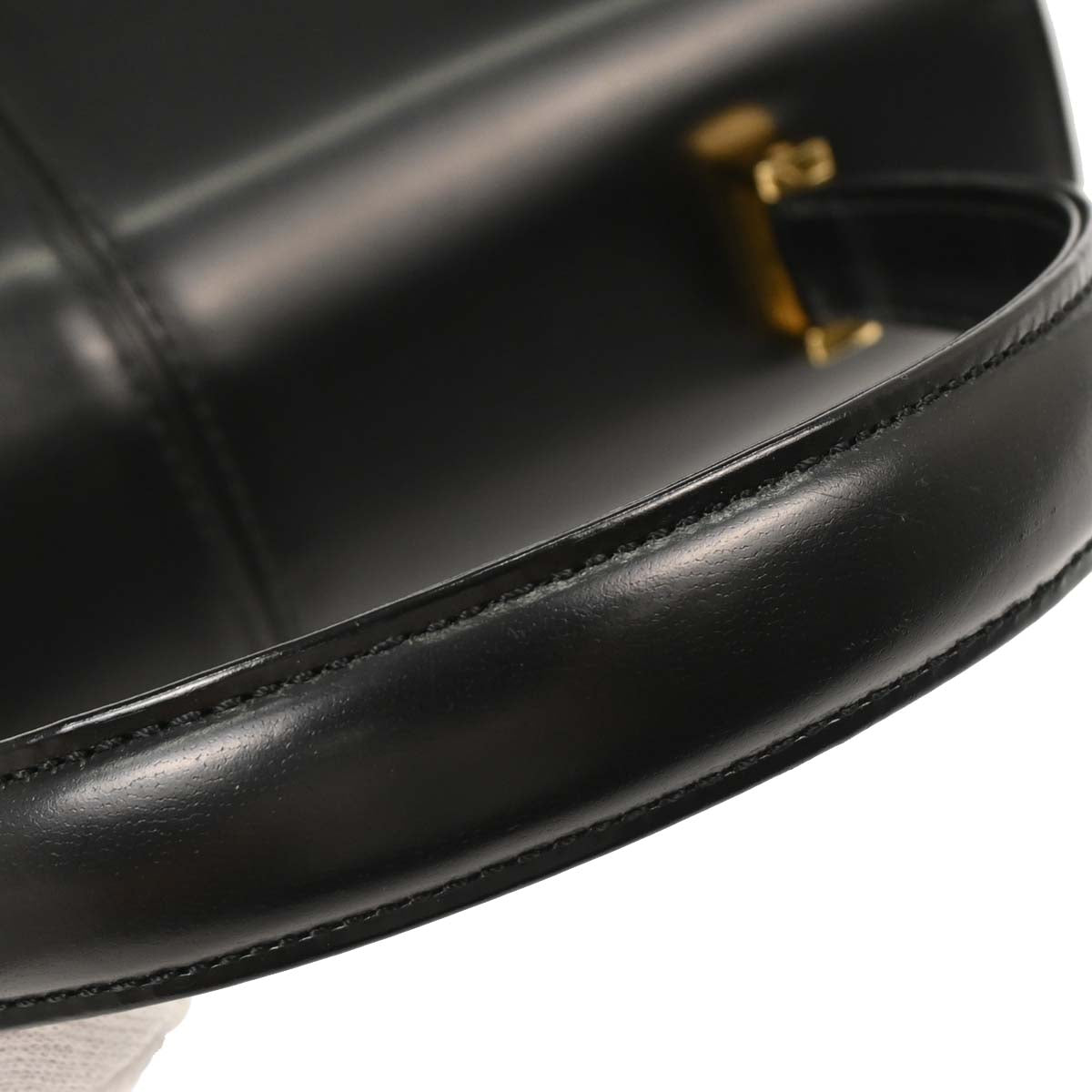 Yves Saint Laurent Black Leather Handbag