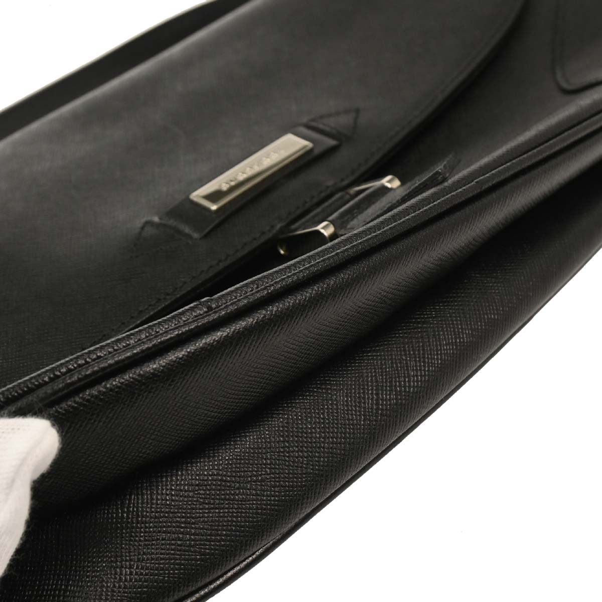 Burberry Black Leather Handbag