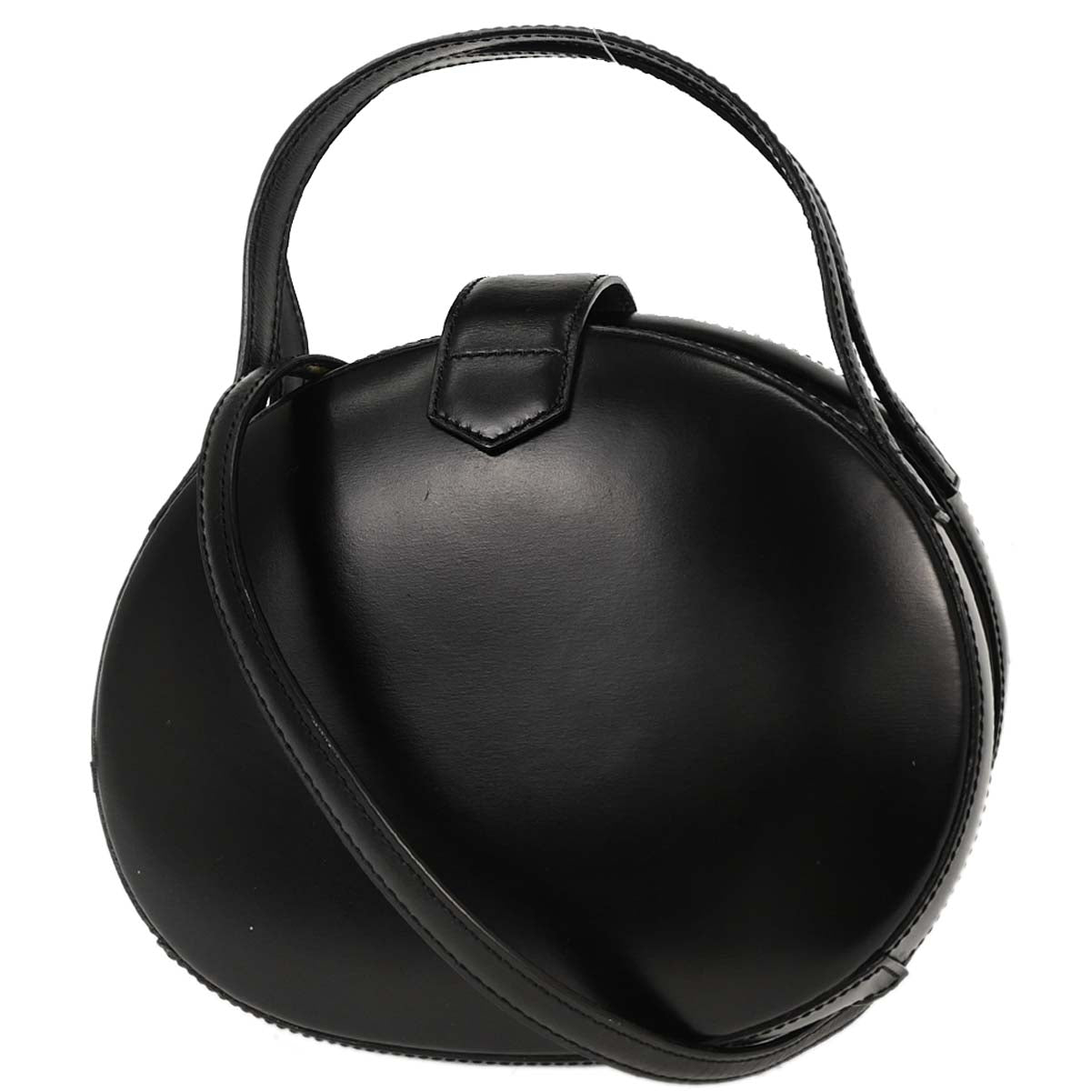 Loewe Black Leather 2way Handbag