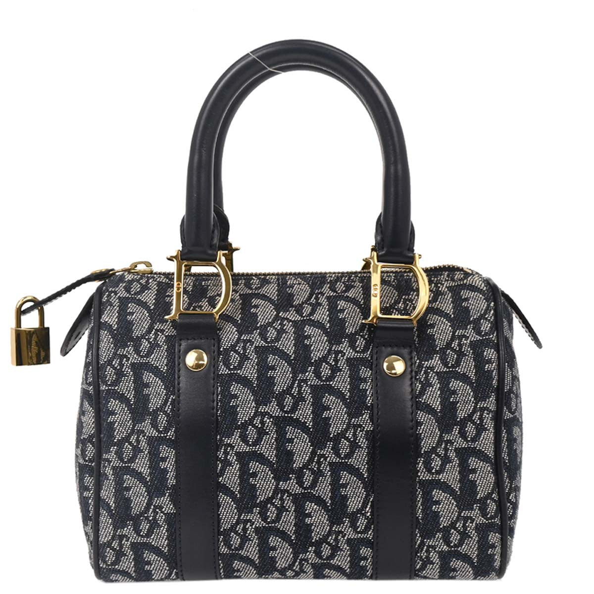 Christian Dior Navy Trotter Handbag