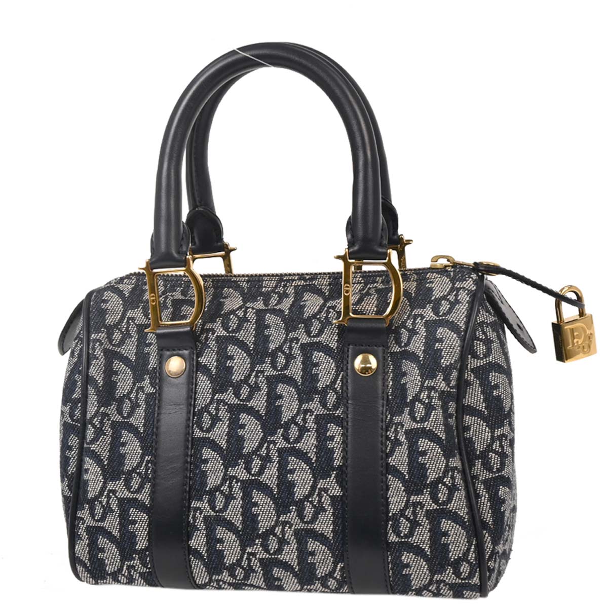 Christian Dior Navy Trotter Handbag