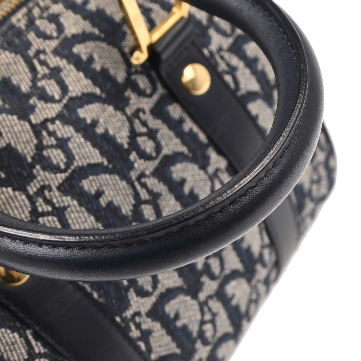 Christian Dior Navy Trotter Handbag