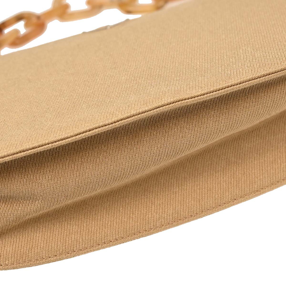 Prada Beige Canvas Shoulder Bag