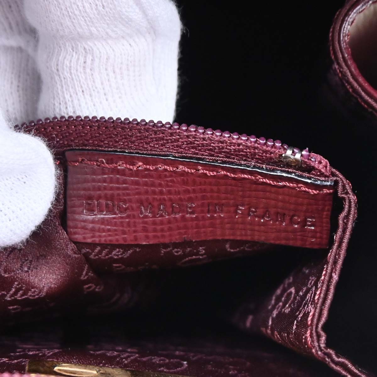 Cartier Bordeaux Handbag