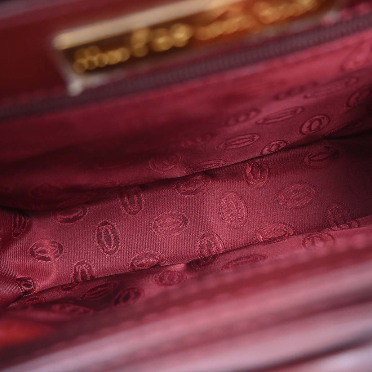 Cartier Bordeaux Shoulder Bag