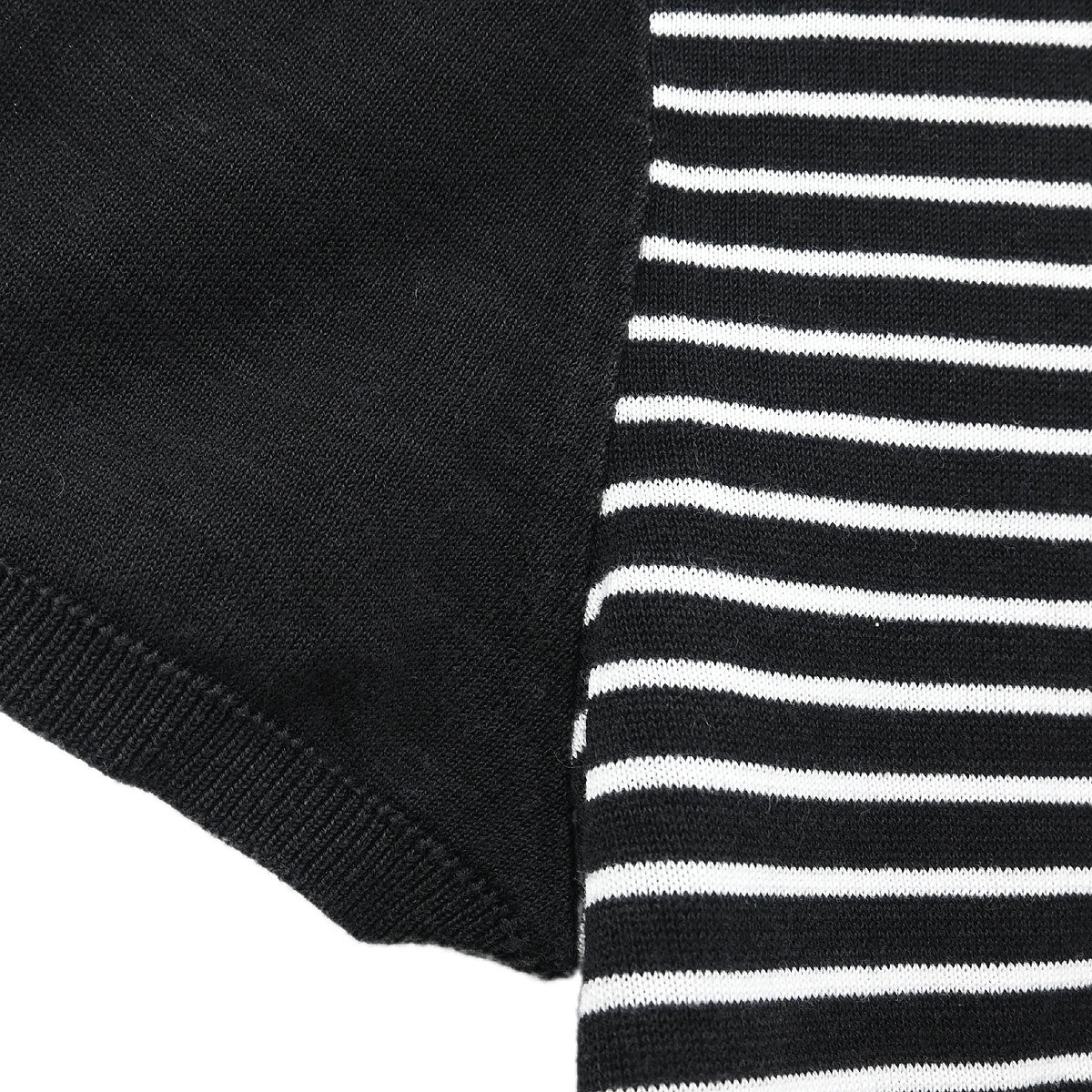 Chanel Short Sleeve Polo Shirt Top Black #42