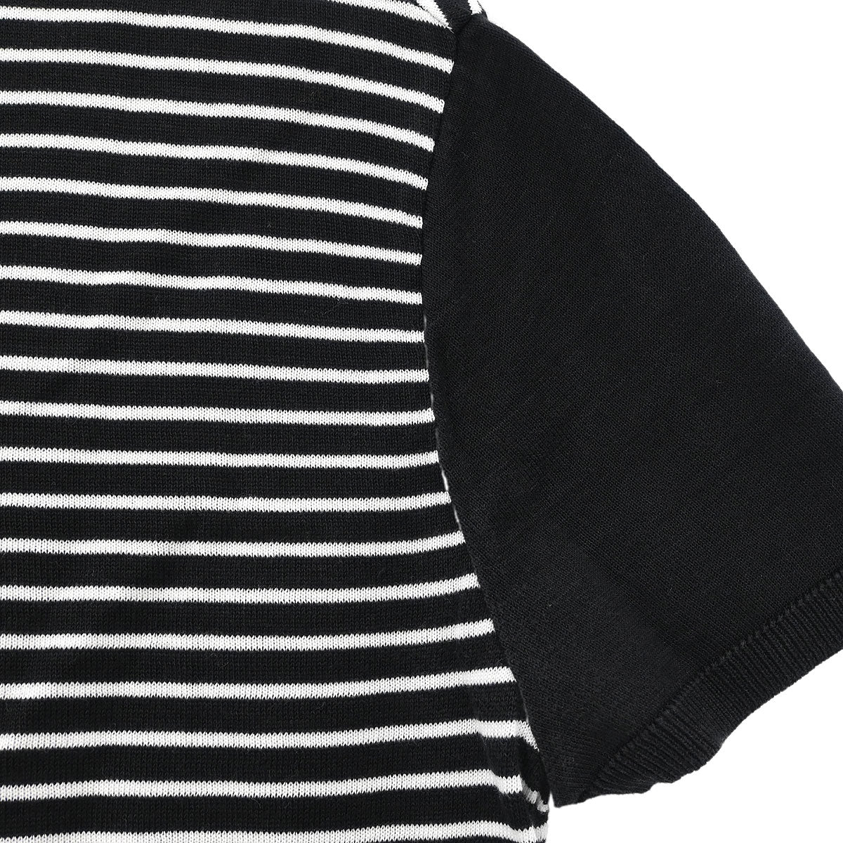 Chanel Short Sleeve Polo Shirt Top Black #42