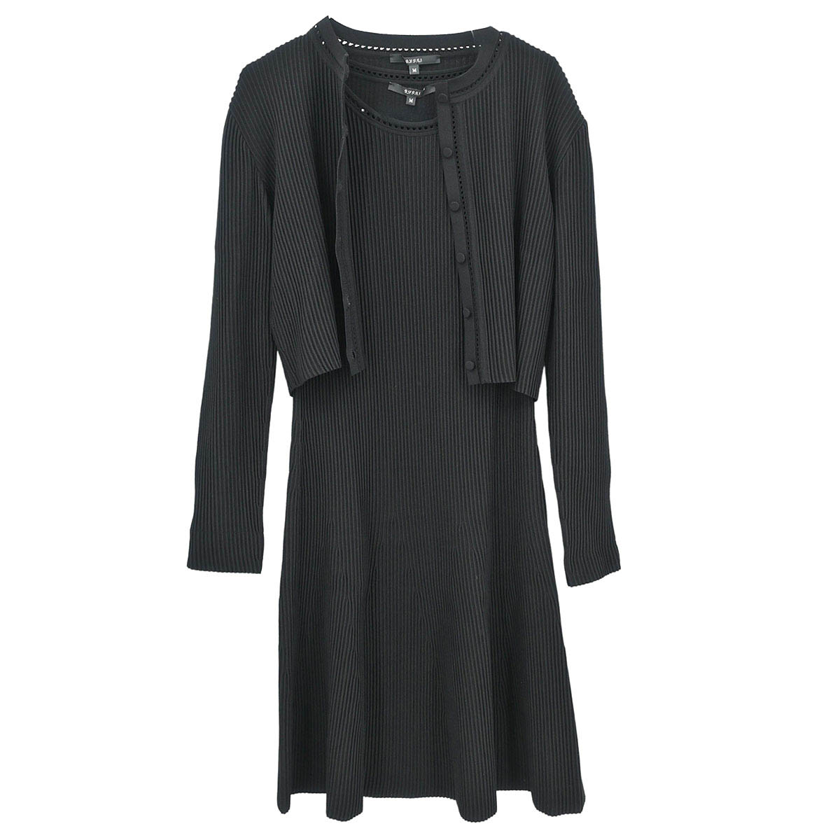 Gucci Setup Cardigan Sleeveless Dress Black #M – AMORE Vintage Tokyo