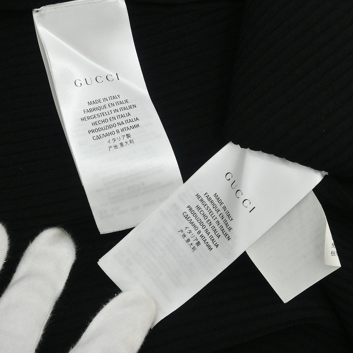Gucci Setup Cardigan Sleeveless Dress Black #M