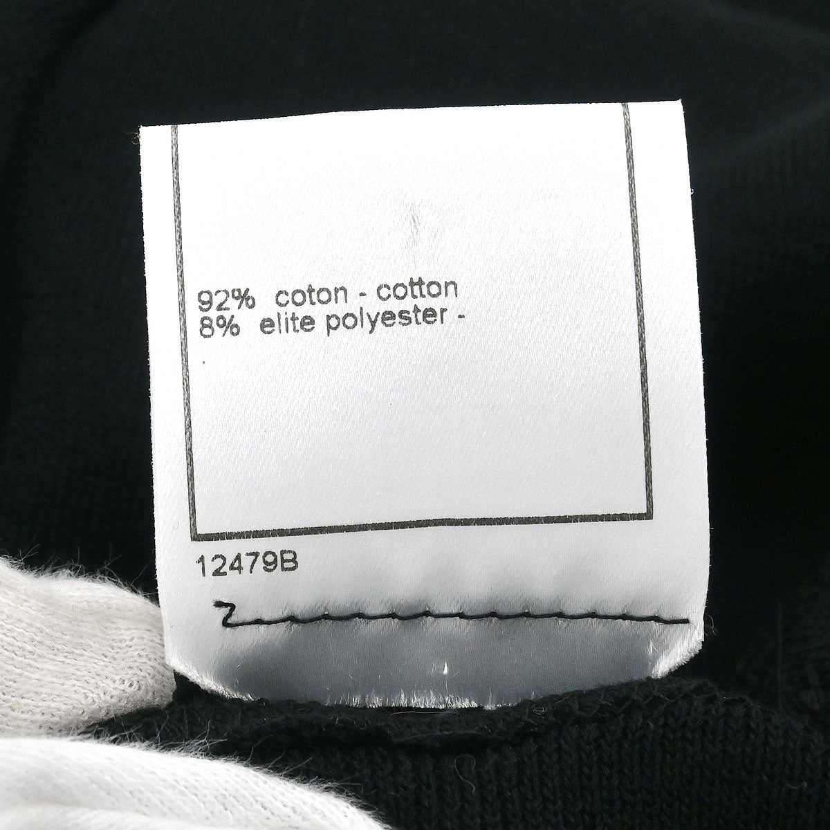 Chanel 2002 Short Sleeve T-shirt Top Black #40