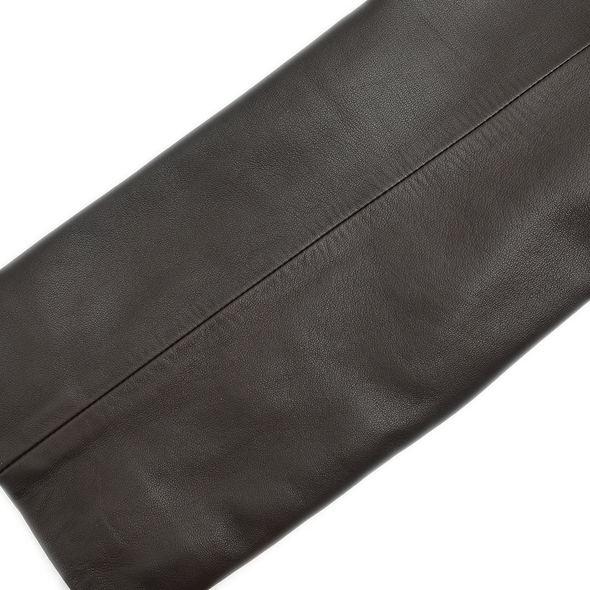 Loewe Collarless Jacket Dark Brown #40