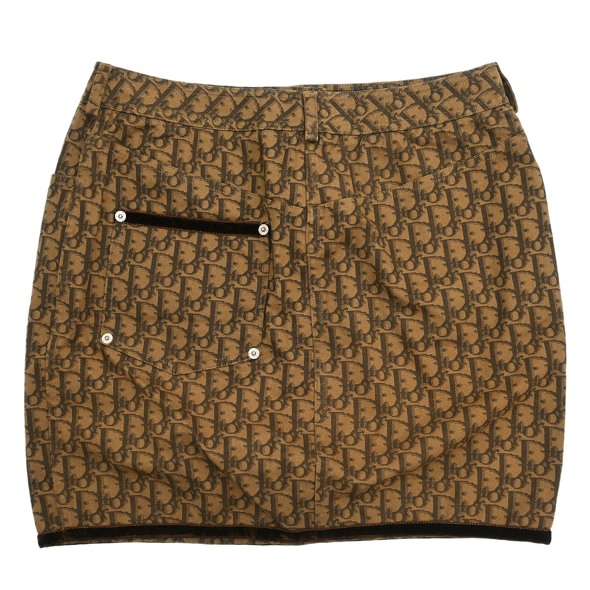 Christian Dior 2005 Skirt Trotter Romantic Brown #36