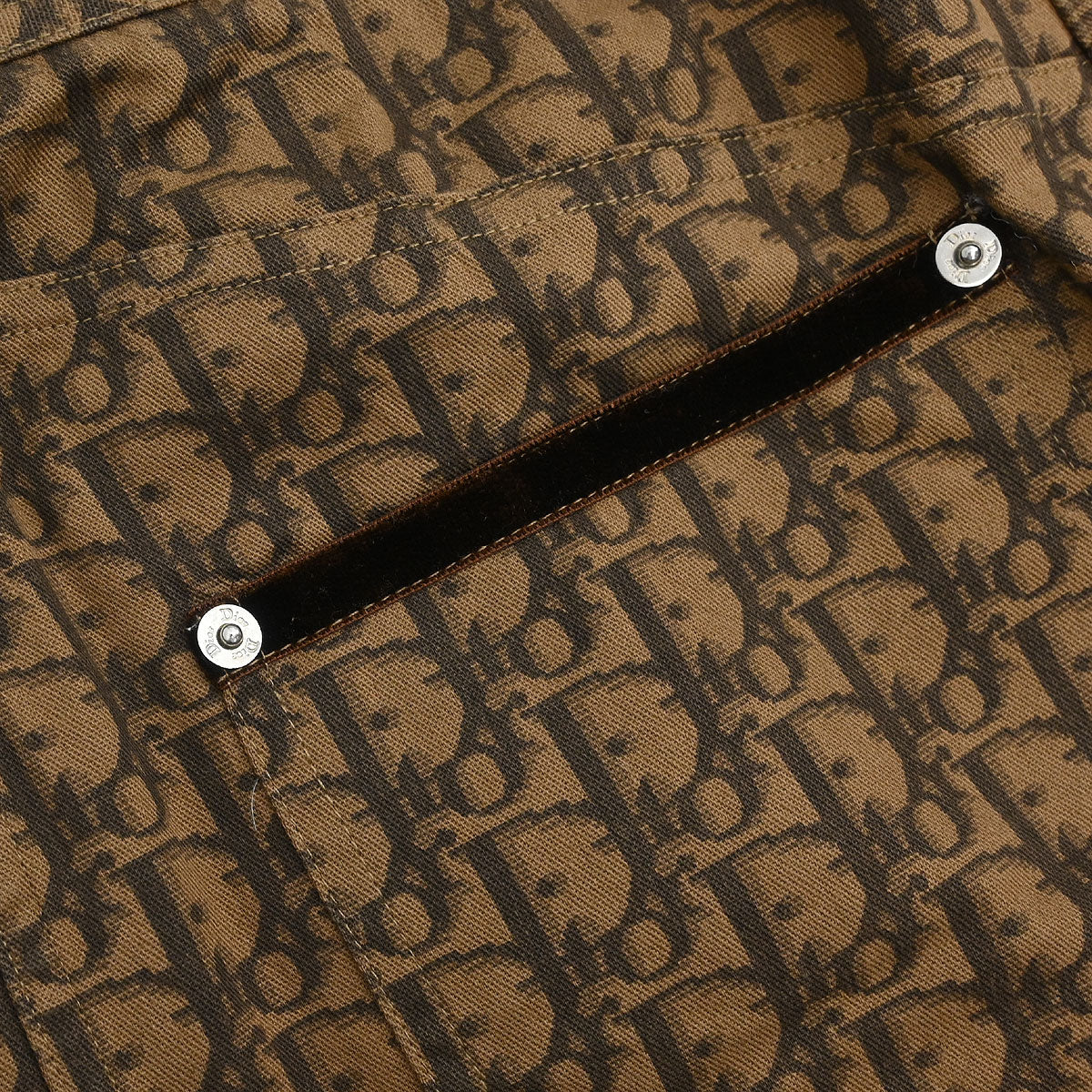 Christian Dior 2005 Skirt Trotter Romantic Brown #36