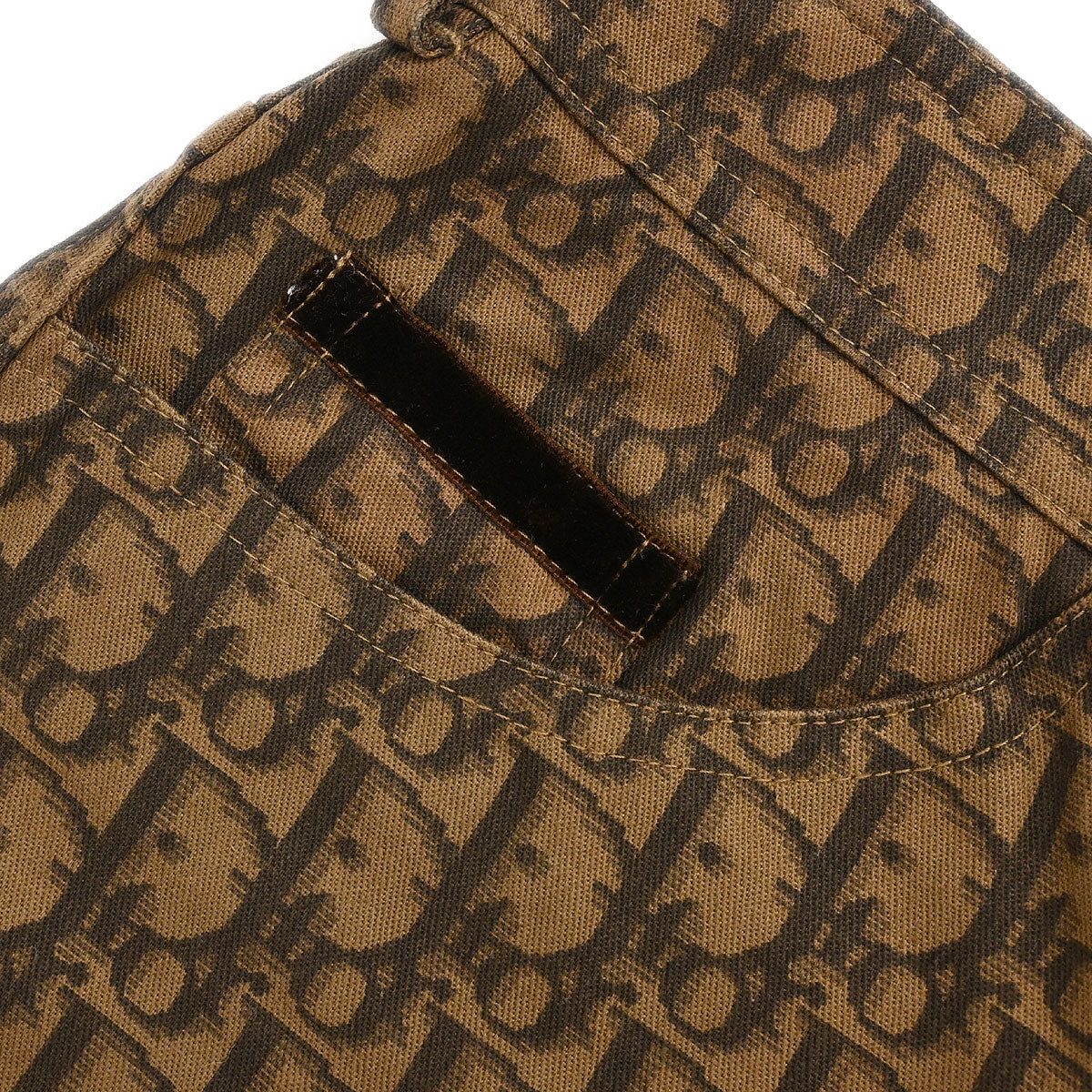 Christian Dior 2005 Skirt Trotter Romantic Brown #36