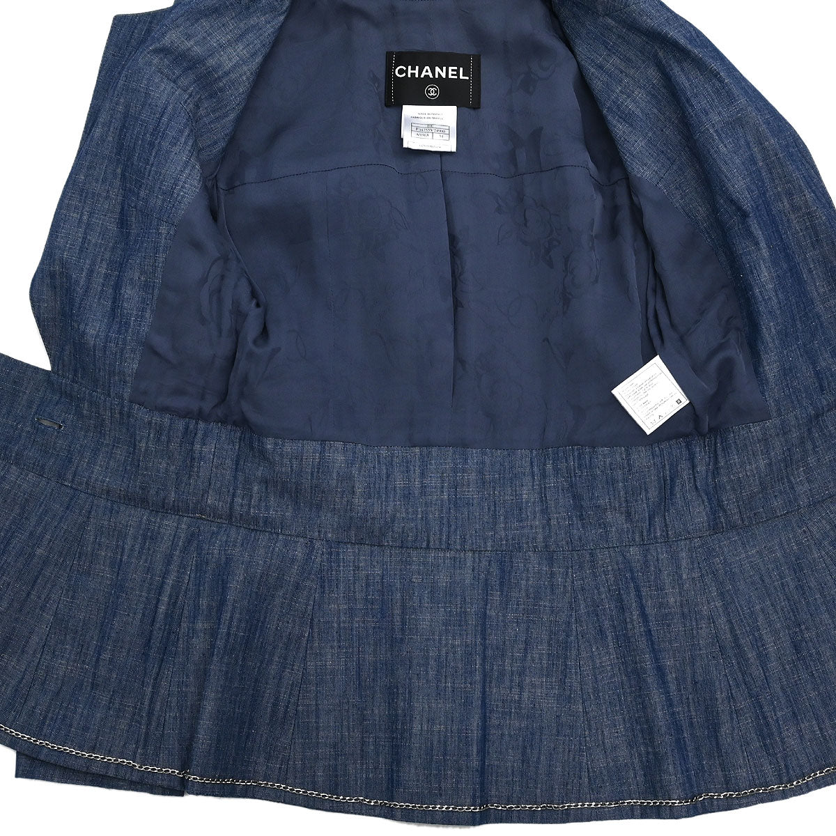 Chanel 2009 Denim Jacket Blue #34