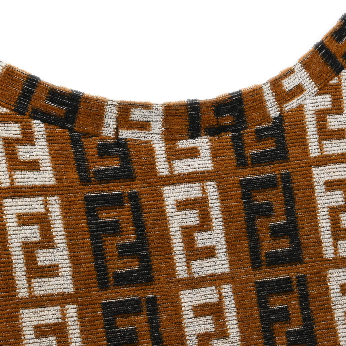 Fendi Sleeveless Dress Brown #44