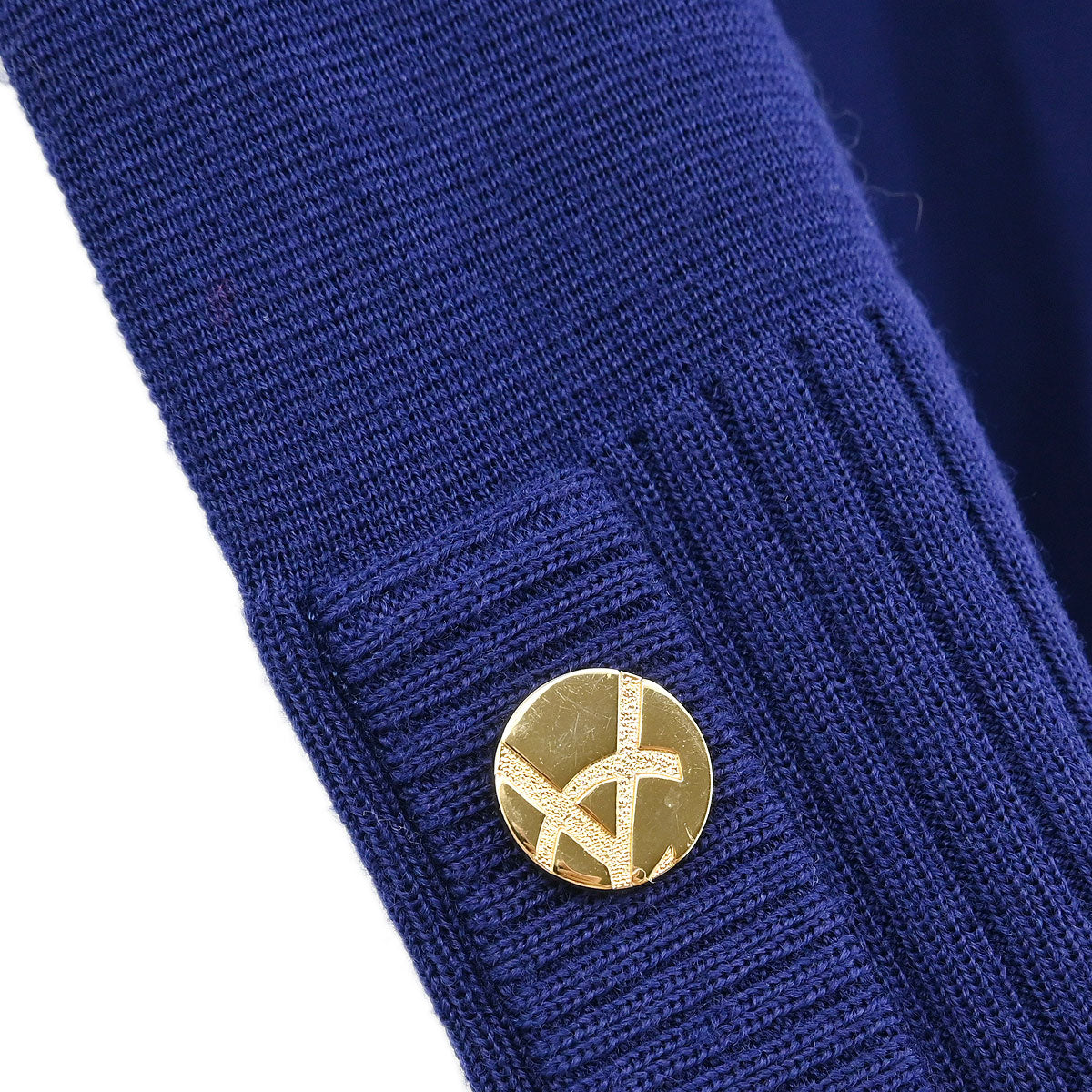 Yves Saint Laurent Cardigan Navy #L