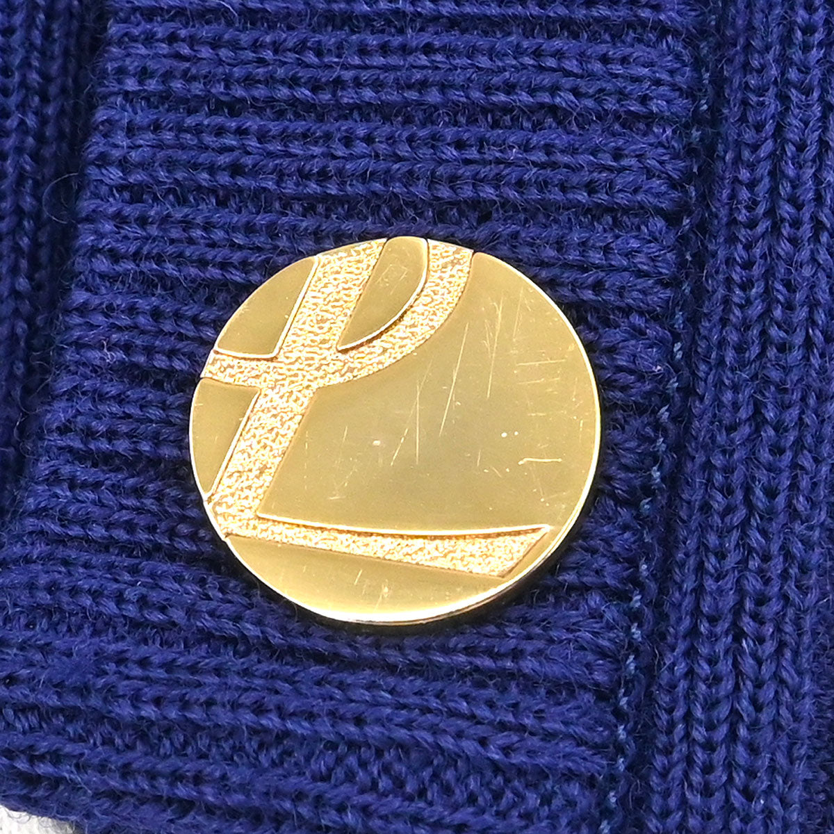 Yves Saint Laurent Cardigan Navy #L