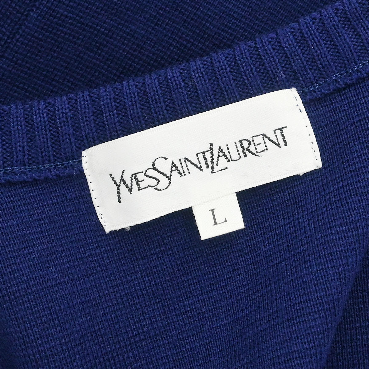 Yves Saint Laurent Cardigan Navy #L