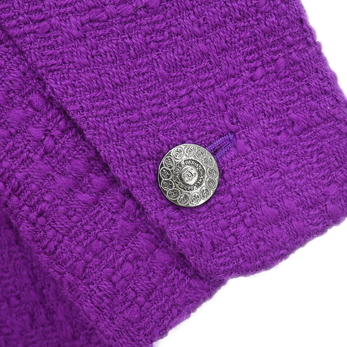 Chanel 1997 Jacket Coat Purple #36