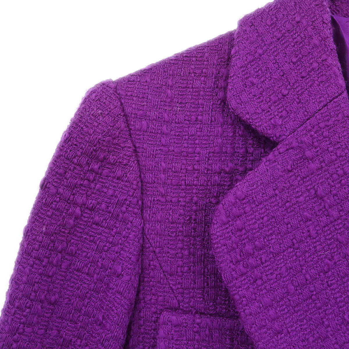 Chanel 1997 Jacket Coat Purple #36