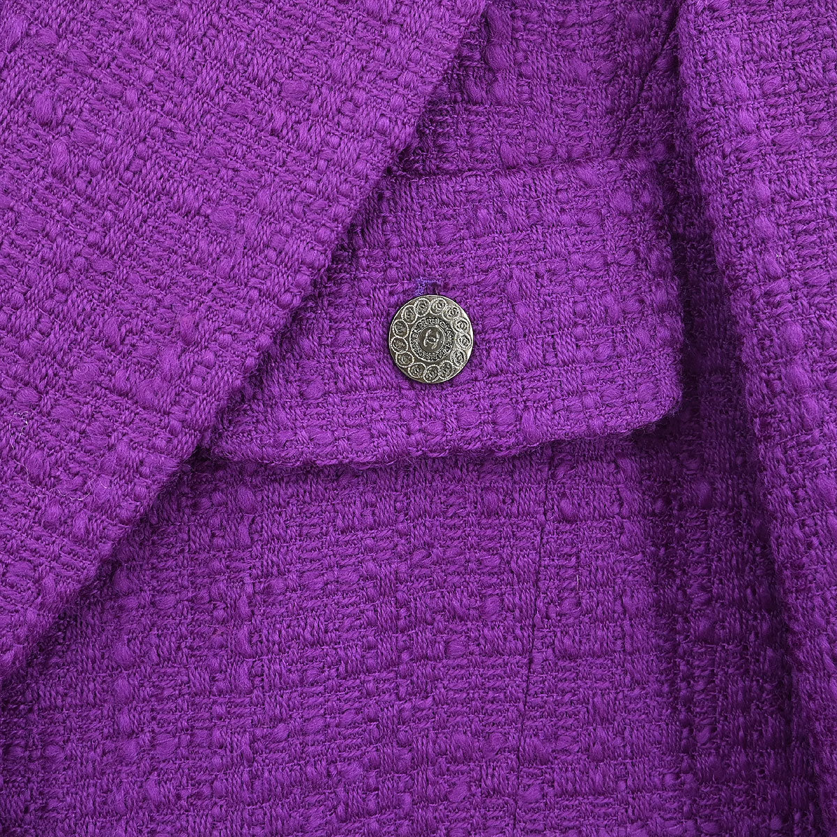 Chanel 1997 Jacket Coat Purple #36