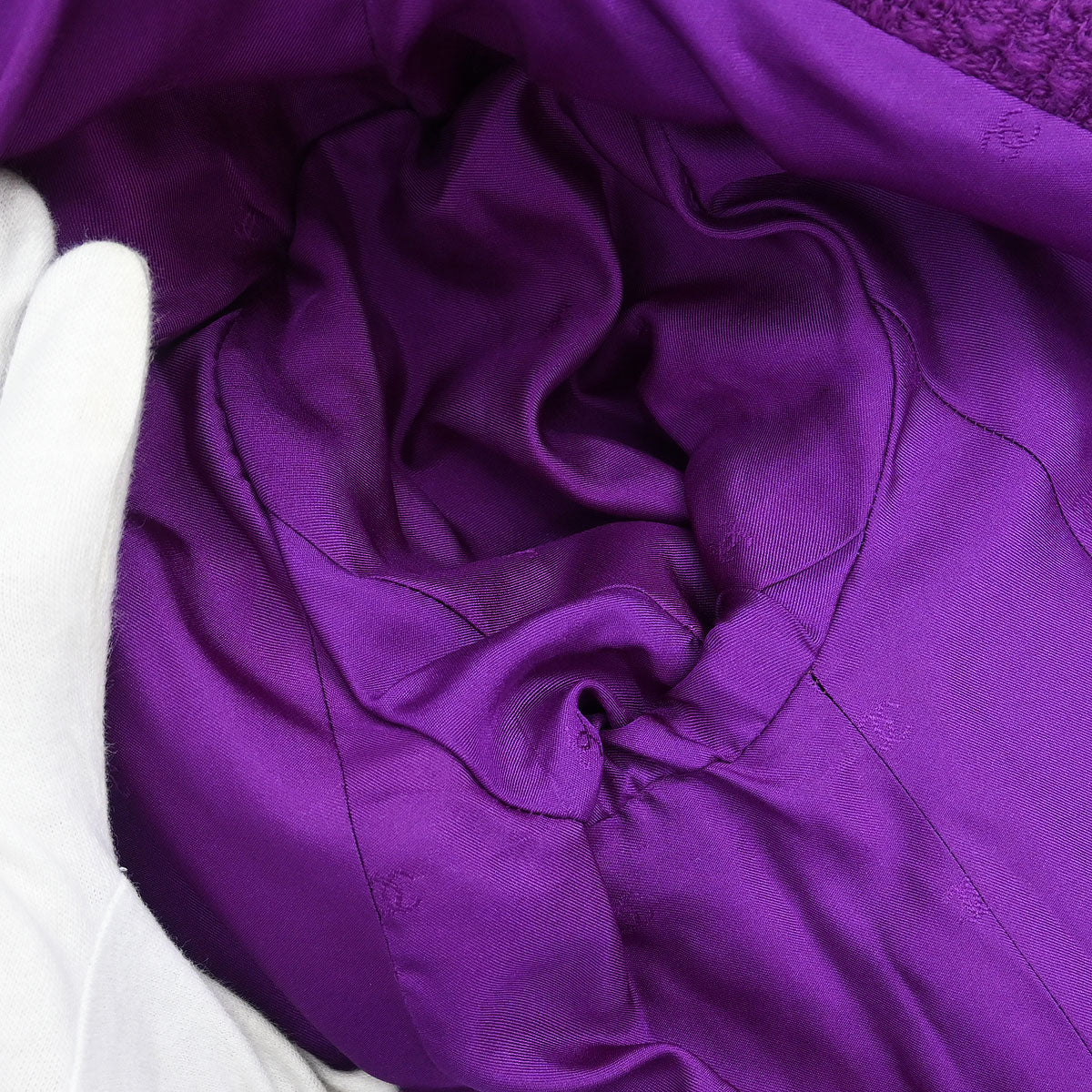 Chanel 1997 Jacket Coat Purple #36