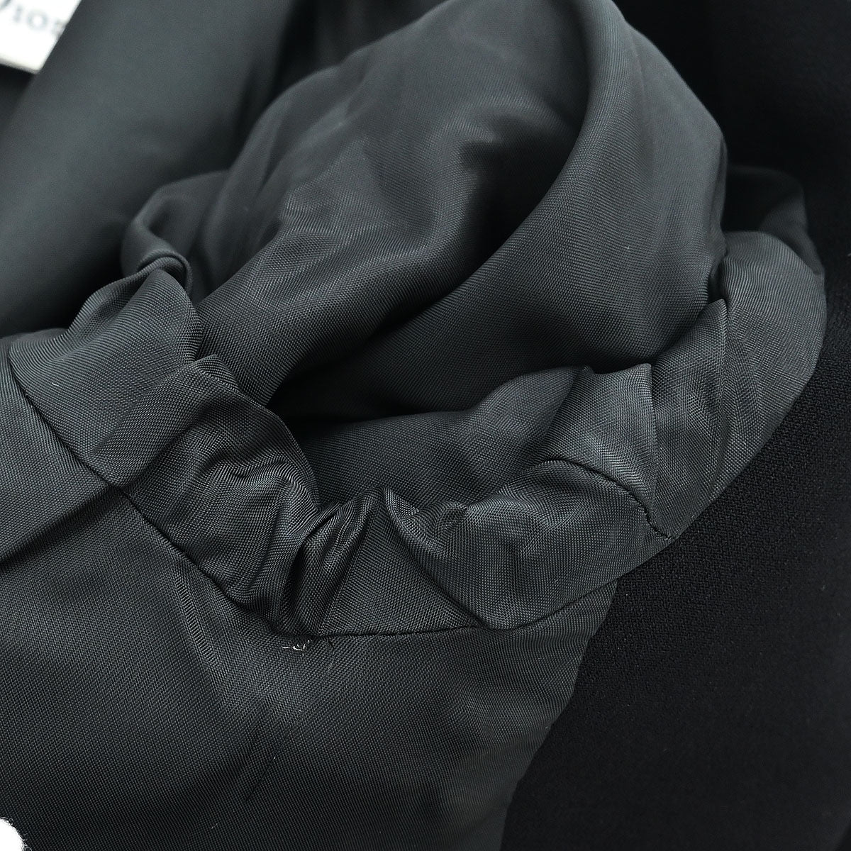 Christian Dior Collarless Jacket Black #36–38