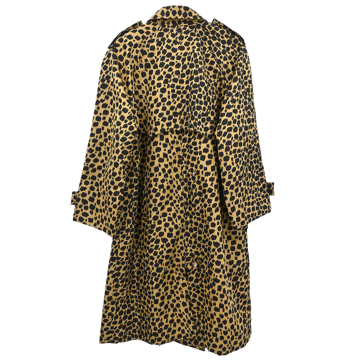 Celine Coat Leopard Brown