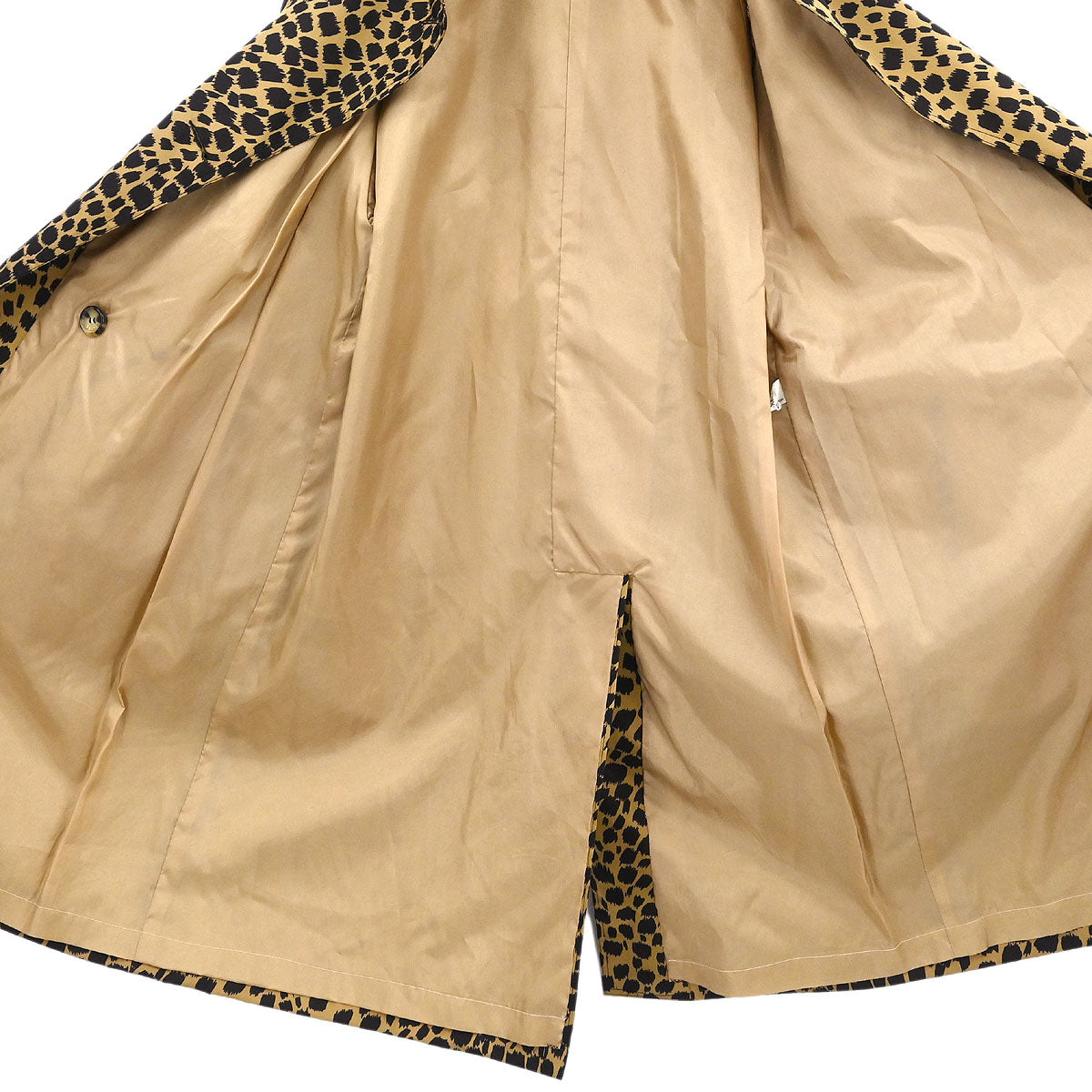 Celine Coat Leopard Brown
