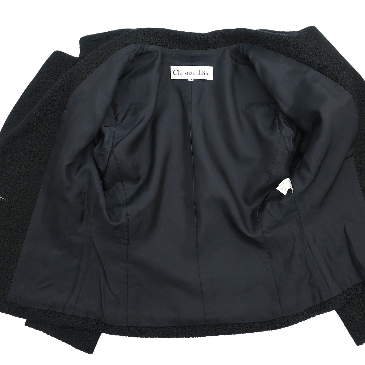 Christian Dior Single Breasted Jacket Black #36–38