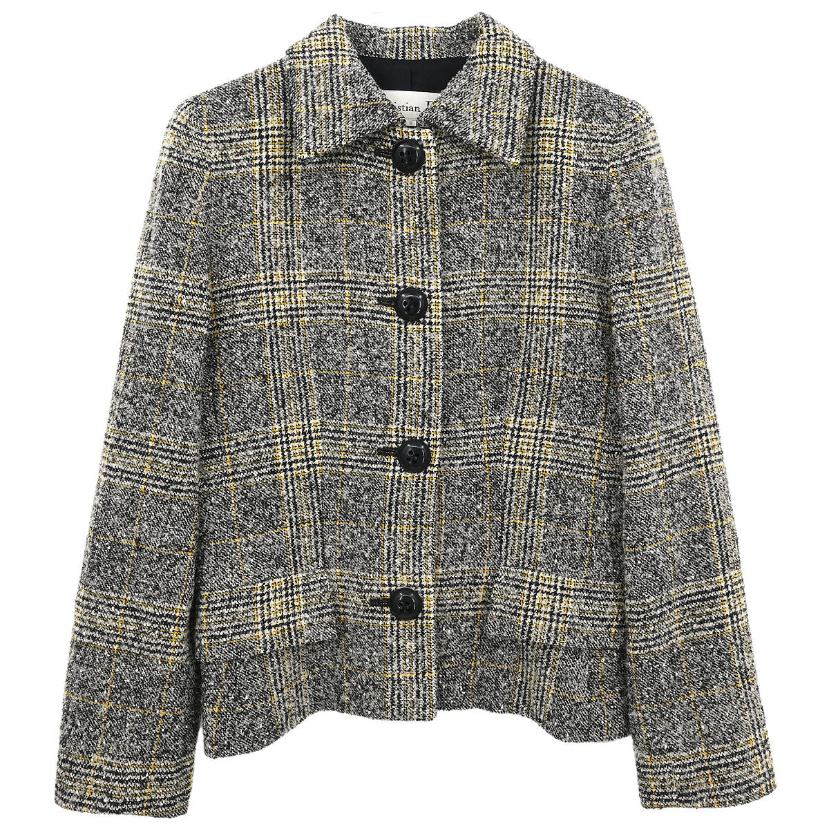 Christian Dior Single Breasted Jacket Black #36–38