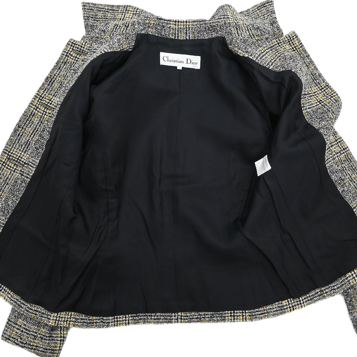Christian Dior Single Breasted Jacket Black #36–38