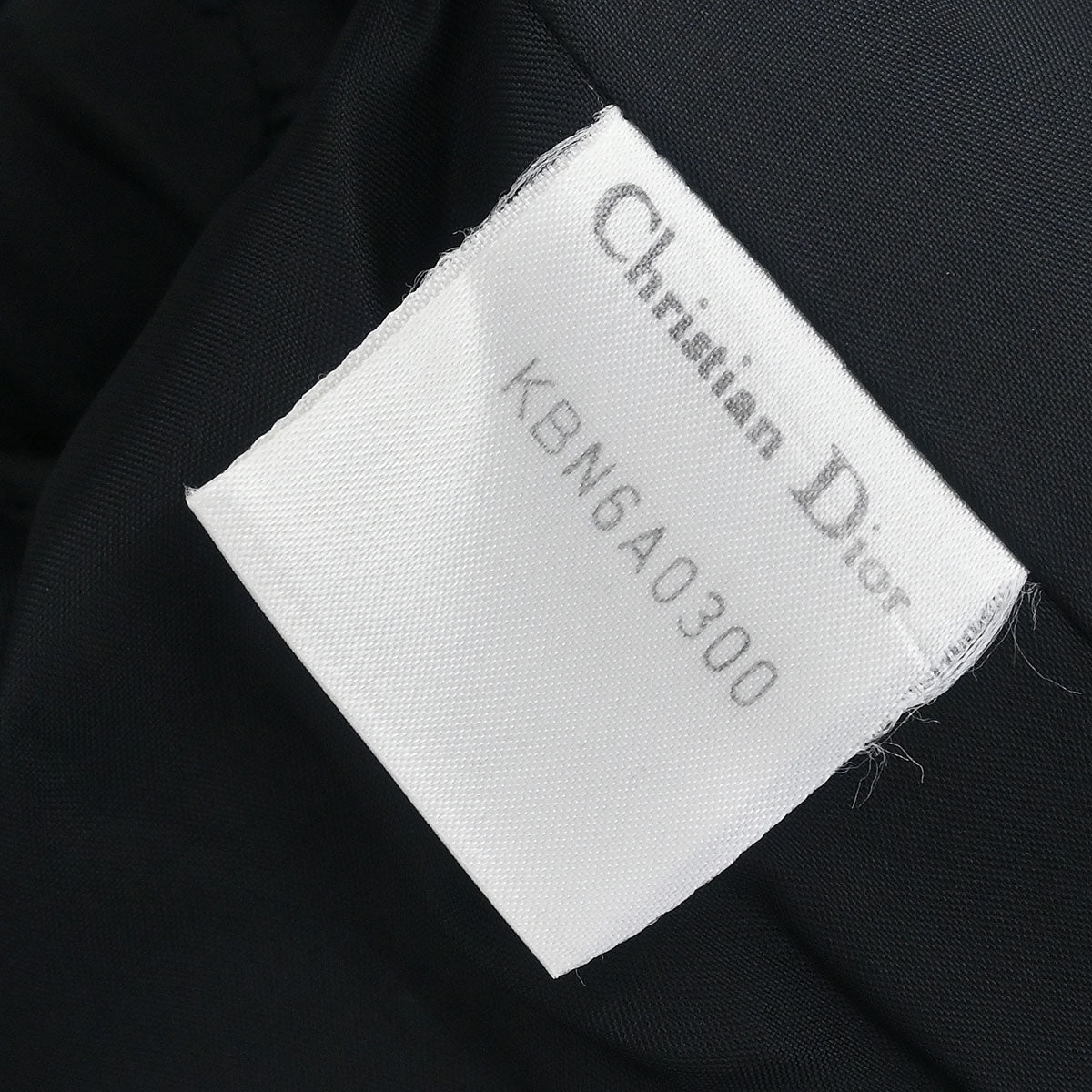 Christian Dior Single Breasted Jacket Black #36–38