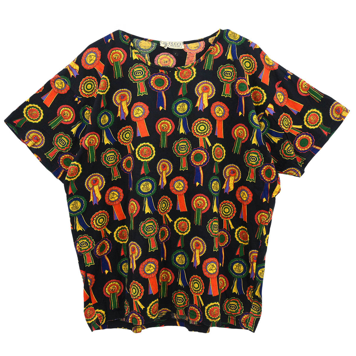 Gucci Short Sleeve Top T-shirt Black #L