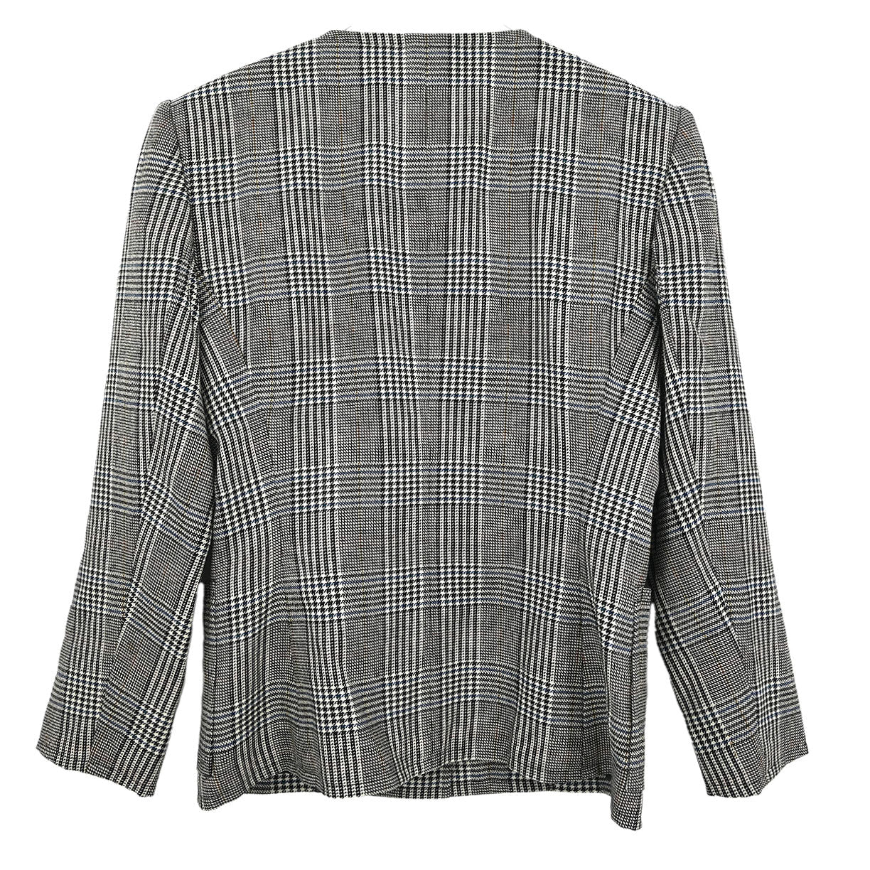 Yves Saint Laurent Collarless Jacket Black #S