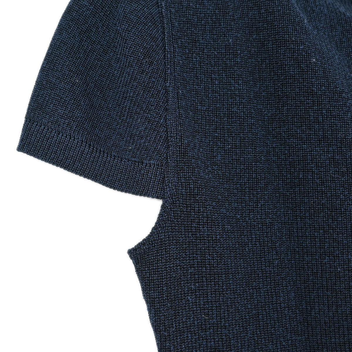 Chanel 1996 Short Sleeve Top Navy #38
