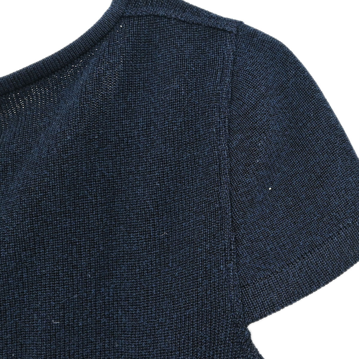 Chanel 1996 Short Sleeve Top Navy #38